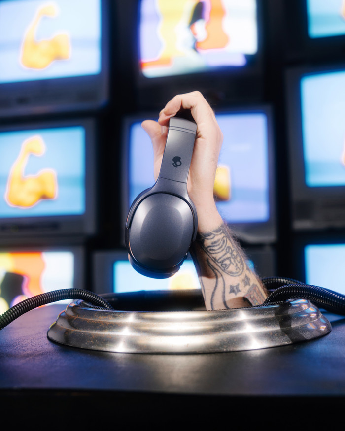 Skullcandy Crusher Active Dunkelgrau produkt in gebrauch