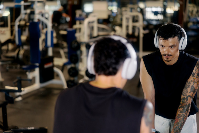 Skullcandy Crusher Active Dunkelgrau produkt in gebrauch