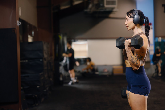 Skullcandy Crusher Active Dunkelgrau produkt in gebrauch