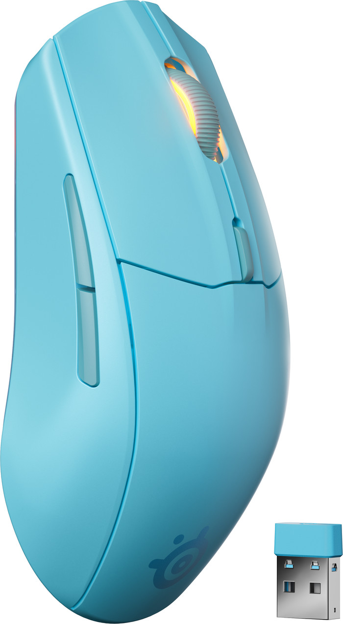 SteelSeries Rival 3 Gen 2 Wireless Gaming Mouse Aqua Main Image