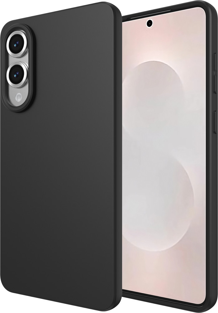 Just in Case Soft Design Samsung Galaxy S25 Edge Back Cover Black combined product