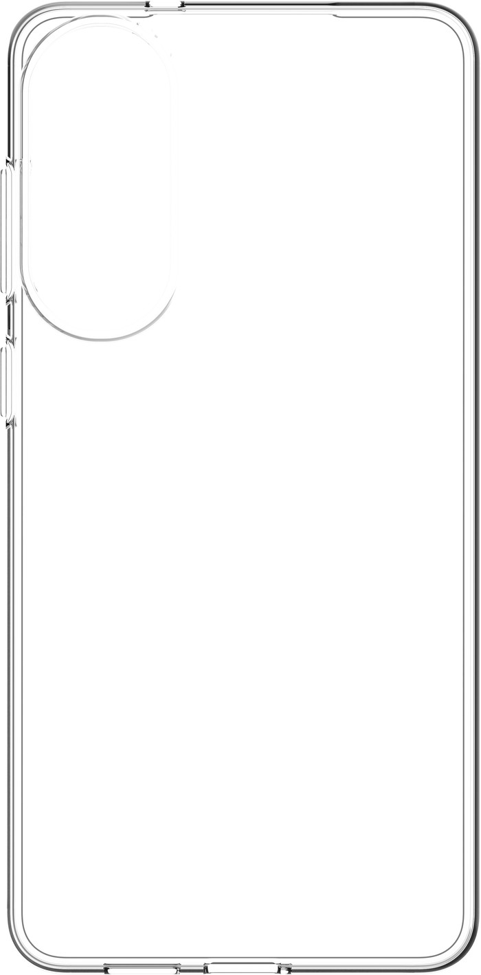 Just in Case Soft Design Samsung Galaxy S25 Edge Backcover Transparent vorne