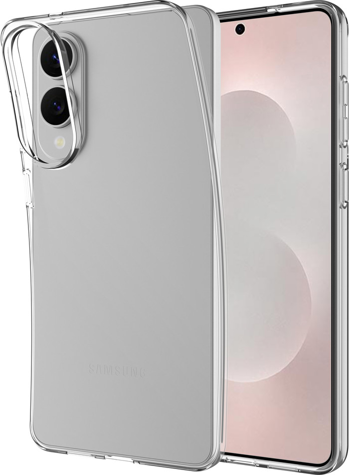 Just in Case Soft Design Samsung Galaxy S25 Edge Backcover Transparent Verbundprodukt