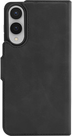 Just in Case Wallet Samsung Galaxy S25 Edge Book Case Schwarz rückseite