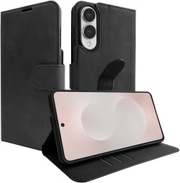 Just in Case Wallet Samsung Galaxy S25 Edge Book Case Schwarz Verbundprodukt