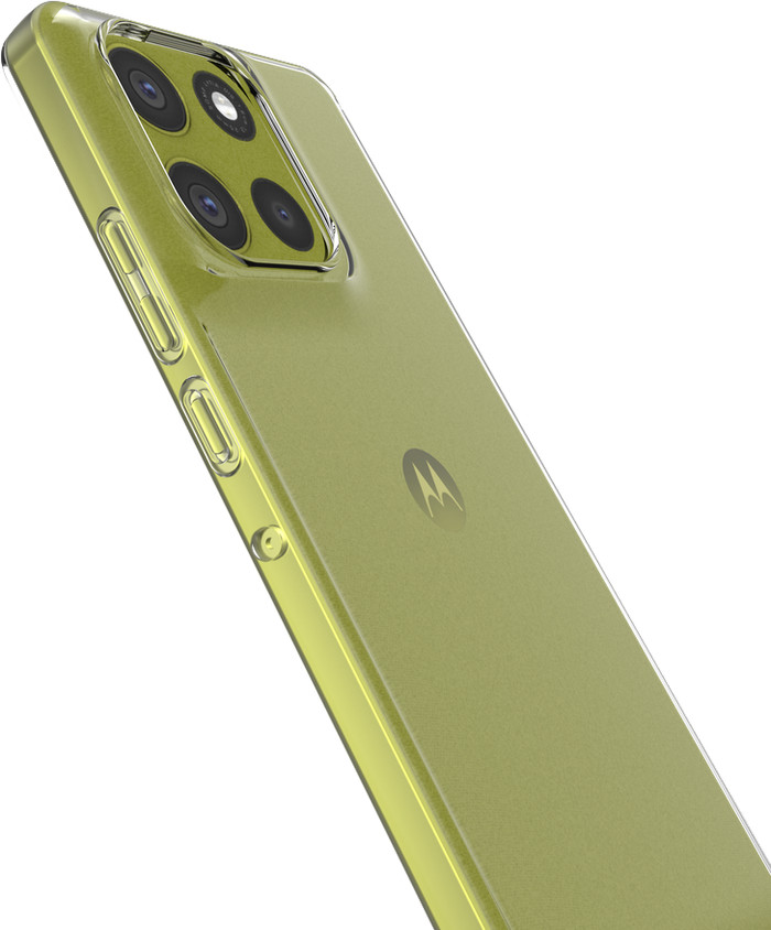 Just in Case Soft Design Motorola Moto G86 Backcover Transparent unten