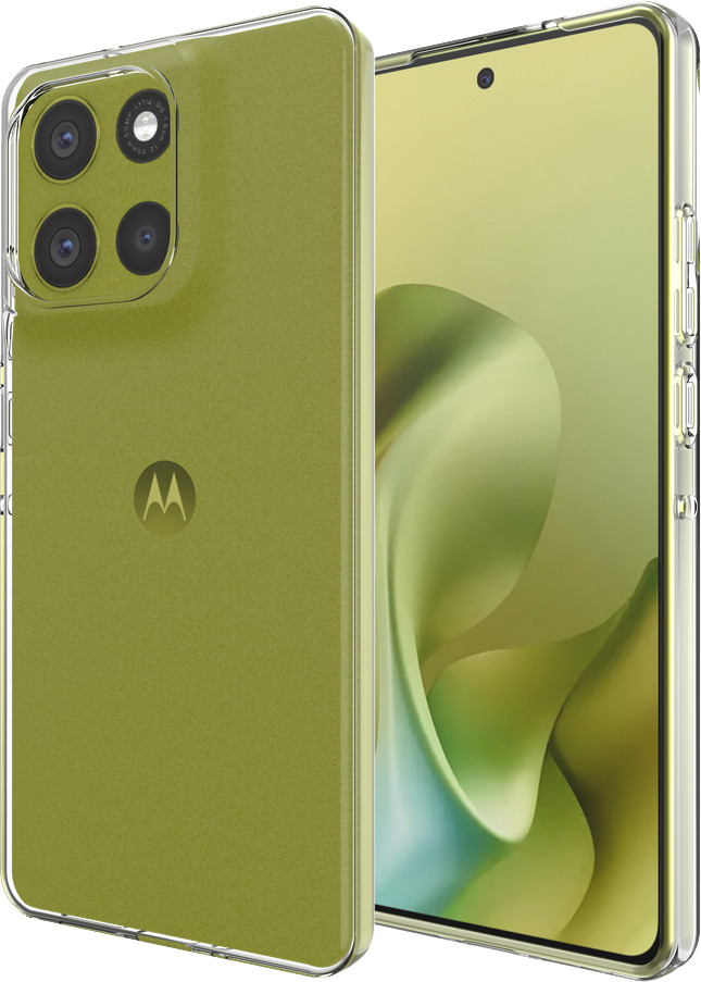 Just in Case Soft Design Motorola Moto G86 Backcover Transparent Verbundprodukt