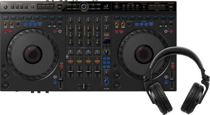 AlphaTheta DDJ-GRV6 + Pioneer DJ HDJ-X7 Black Main Image