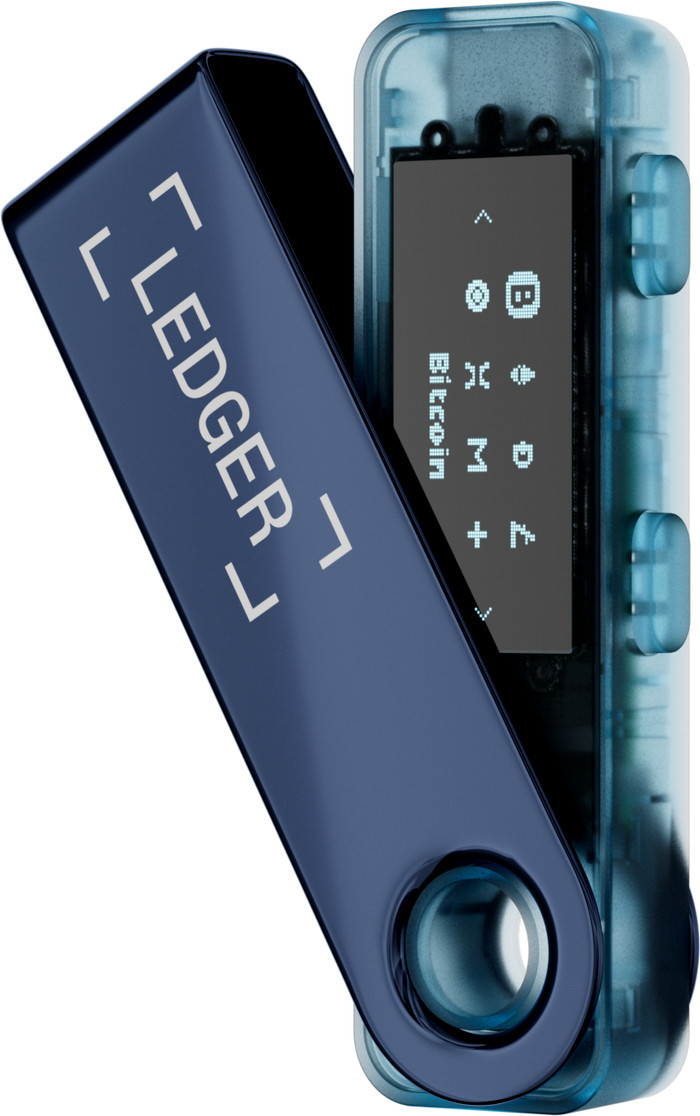 Ledger Nano S Plus Neptune Blue Main Image