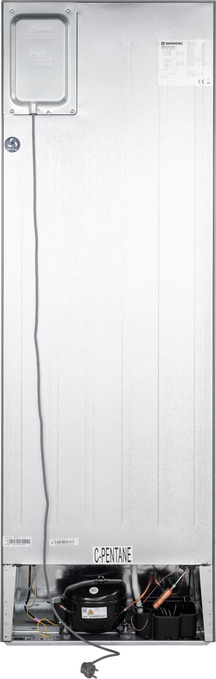 Wisberg WBKVC185CNFZ rückseite