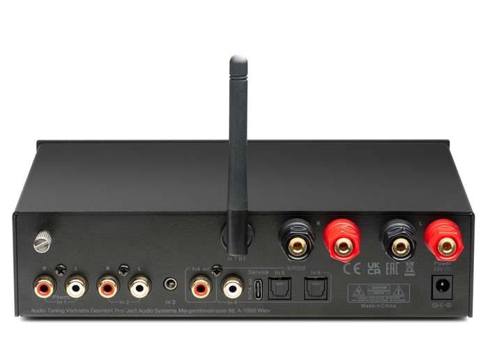 Pro-Ject Stereo Set E Phono Black back