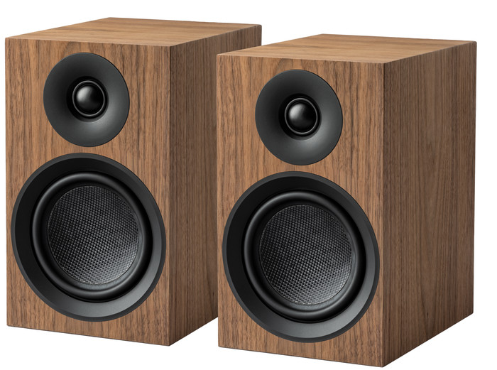 Pro-Ject Colourful Audio System E Brown right side