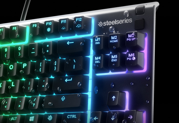 SteelSeries Apex 3 TKL Schwarz QWERTZ detail
