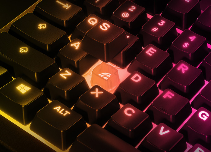 SteelSeries Apex 3 TKL Schwarz QWERTZ detail