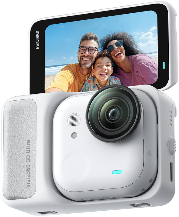 Insta360 GO Ultra Standard Bundle White right side