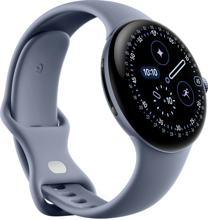 Google Pixel Watch 4 Grau 45 mm rechte seite