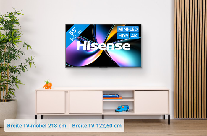 Hisense 55 Zoll ULED Mini-LED U79Q PRO (2025) visuelles Coolblue 1