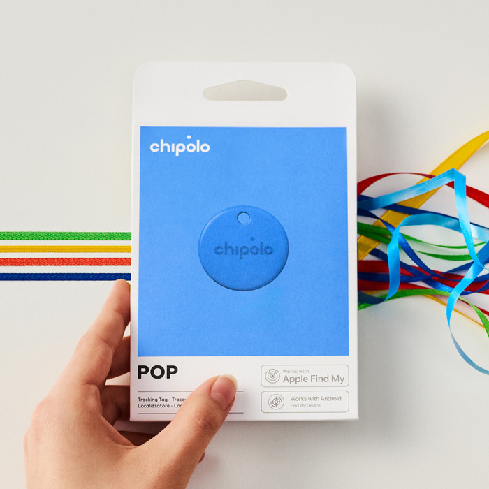 Chipolo POP Blau verpackung