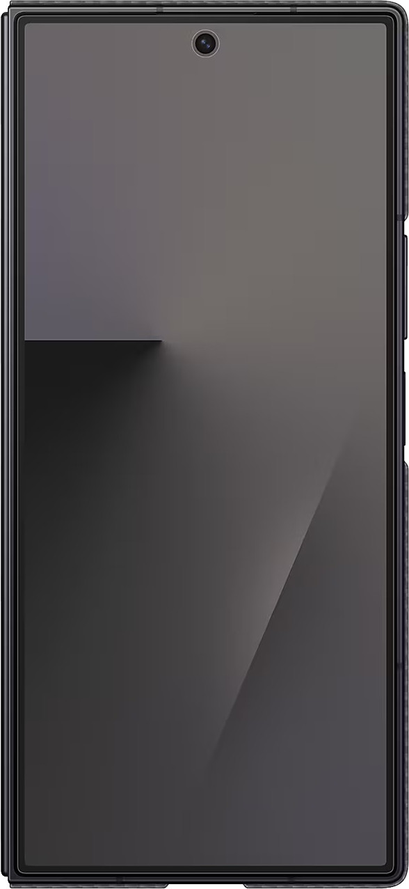 Samsung Galaxy Z Fold 7 Carbon Back Cover Black front