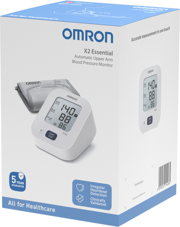 Omron X2 Essential verpackung