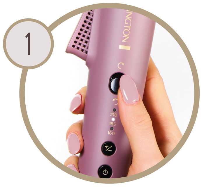 Remington AIRvive CI8930 produkt in gebrauch