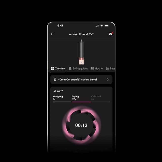 Dyson Airwrap Co-anda2x Curly + Coily Limited Edition Amber Silk visueller lieferant