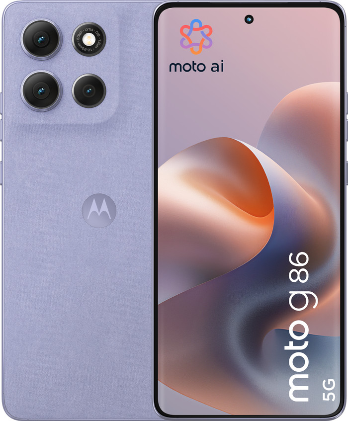 Motorola Moto G86 256GB Purple 5G Main Image