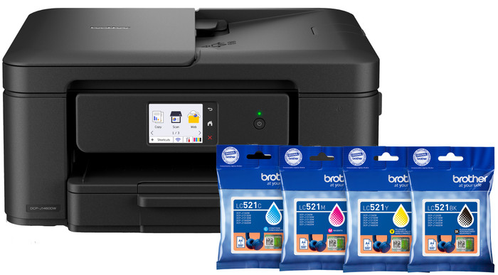 Brother DCP-J1460DW + 1 Satz Reservepatronen Main Image