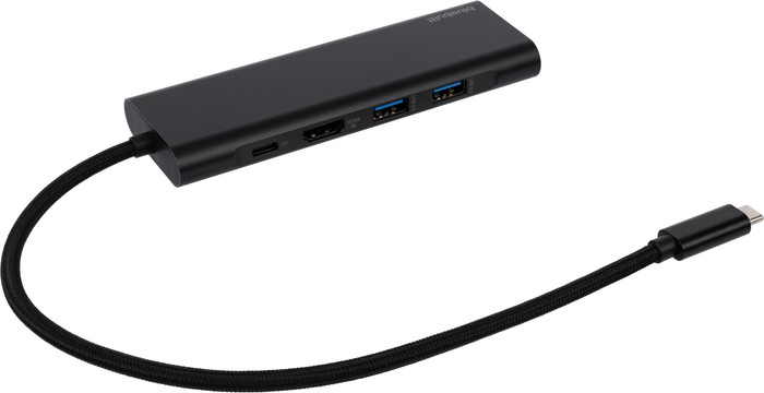 BlueBuilt 8-in-1 HDMI Docking Station with USB-C Black top