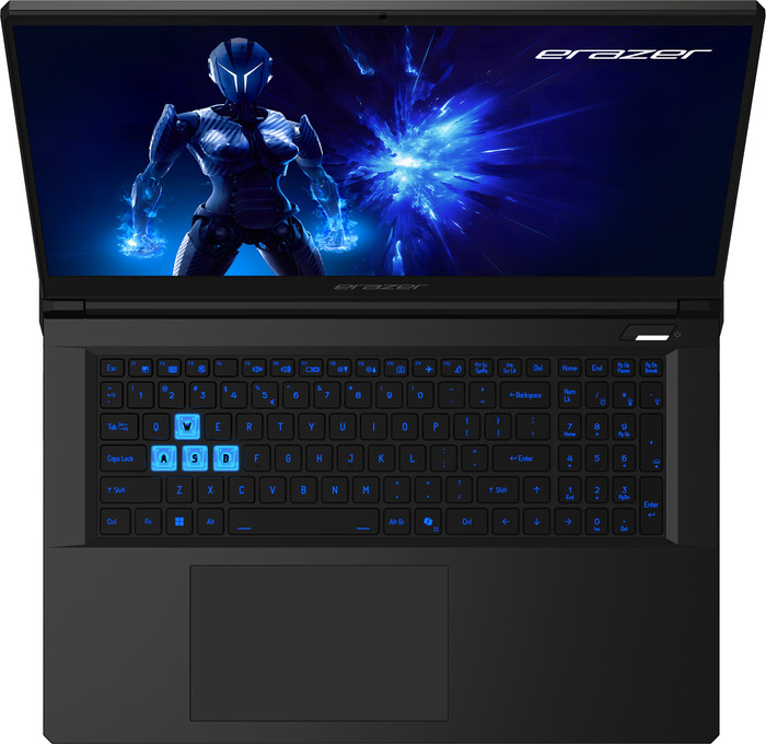 ERAZER Defender 17 P1 - 17,3" - Intel Core 9 - 32GB RAM/2TB SSD - RTX 5070 oberseite
