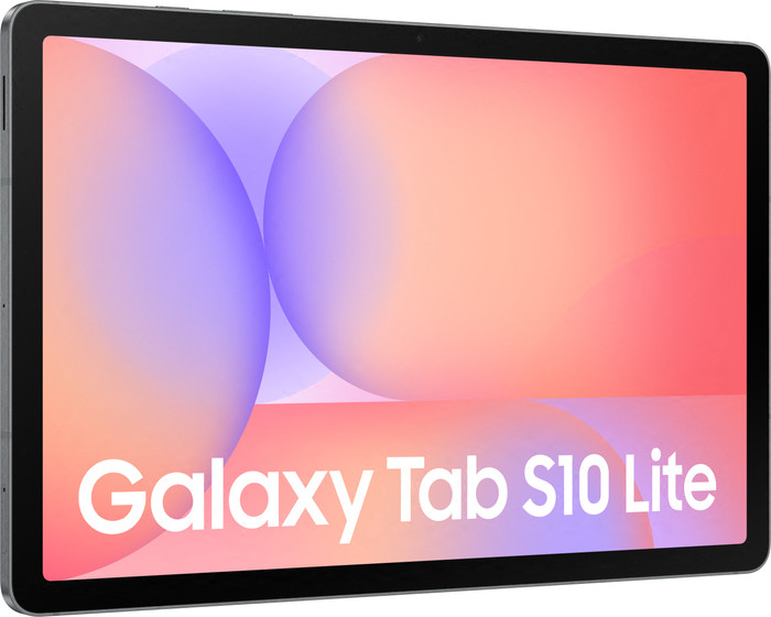 Samsung Galaxy Tab S10 Lite 10,9 Zoll 128GB Wi-Fi Grau + Book Case Schwarz linke seite