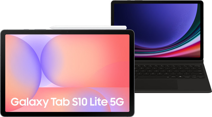 Samsung Galaxy Tab S10 Lite 10.9 inches 256GB WiFi and 5G Gray + Keyboard Cover QWERTZ Main Image