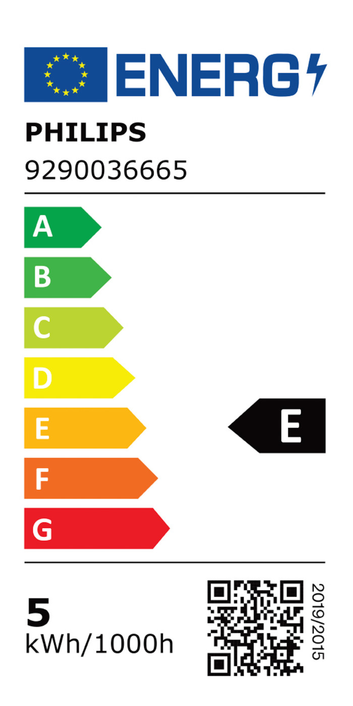 Philips Hue White & Color Starterset GU10 3er-Pack + Bridge Pro + Dimmer energielabel