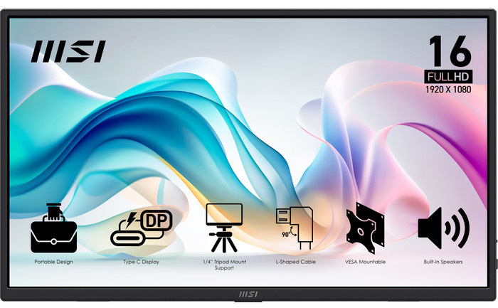 MSI PRO MP165 E6 vorne