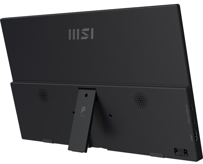 MSI PRO MP165 E6 rückseite