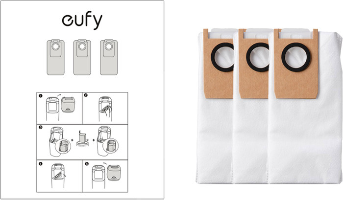 eufy S1 Vacuum Cleaner Bags (3 units) Main Image