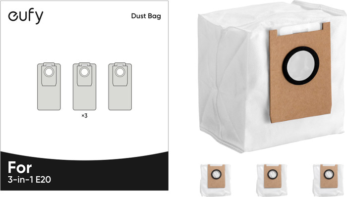 eufy E20 Vacuum Cleaner Bags (3 units) Main Image