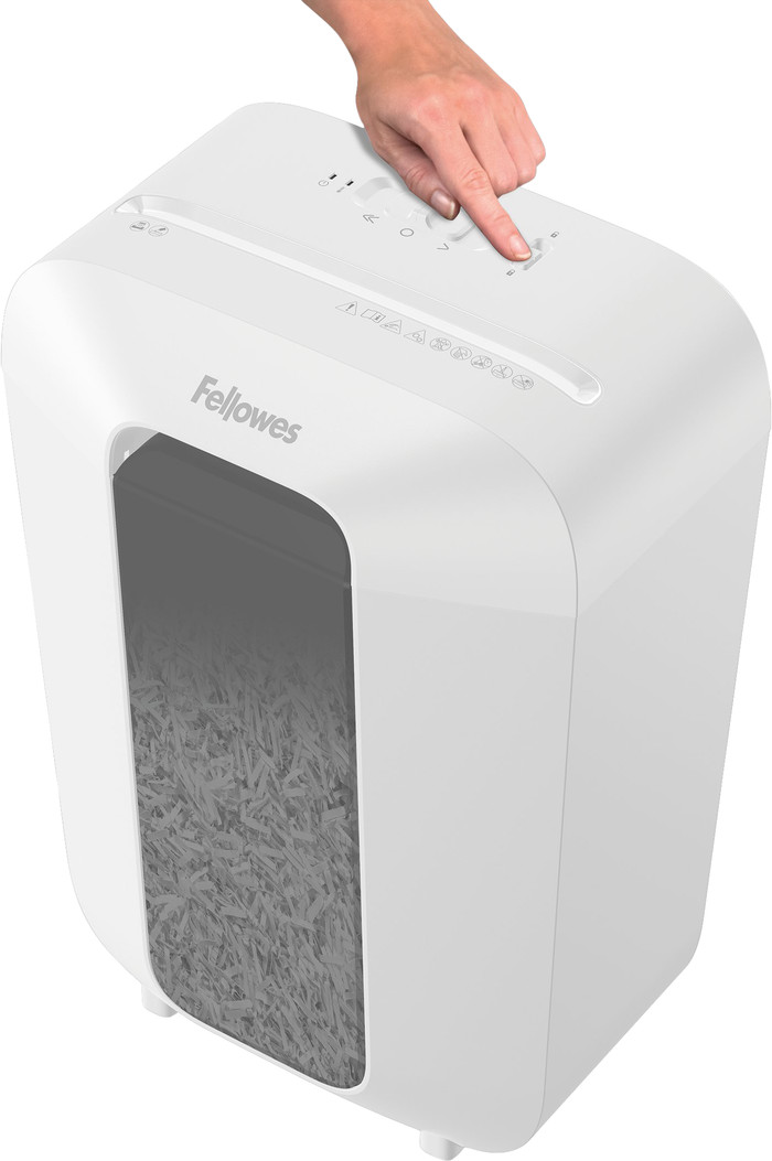 Fellowes Powershred LX70 Weiß detail