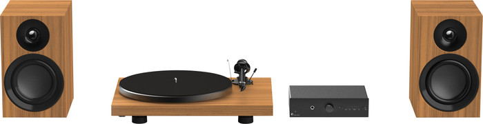 Pro-Ject Colourful Audio System E Brown Main Image