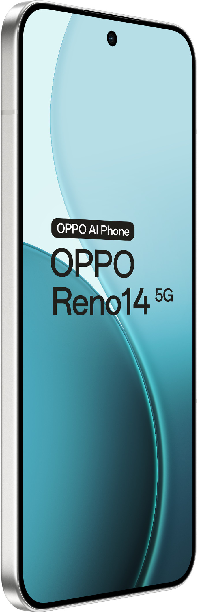 OPPO Reno14 256GB Weiß 5G vorne