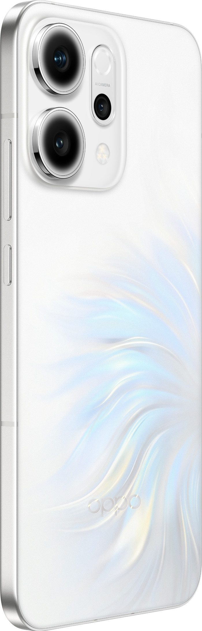 OPPO Reno14 256GB Weiß 5G rückseite