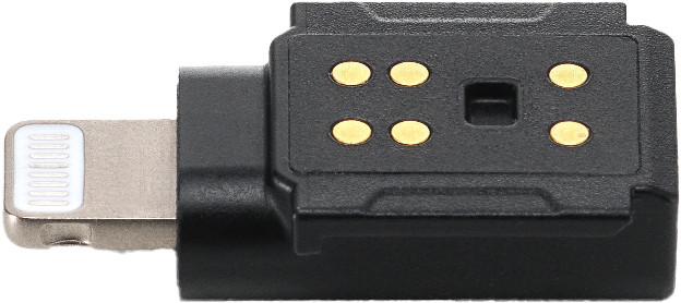 DJI Mic 3 Lightning Adapter rückseite