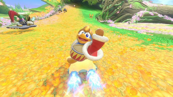 Kirby Air Riders Nintendo Switch 2 product in use