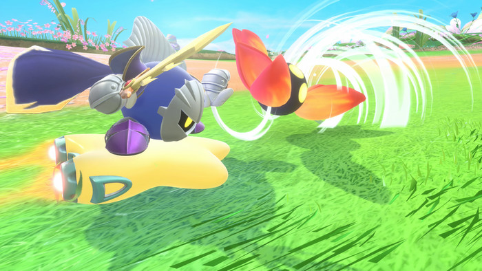 Kirby Air Riders Nintendo Switch 2 product in use