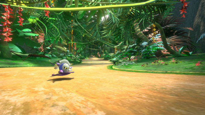 Kirby Air Riders Nintendo Switch 2 product in use