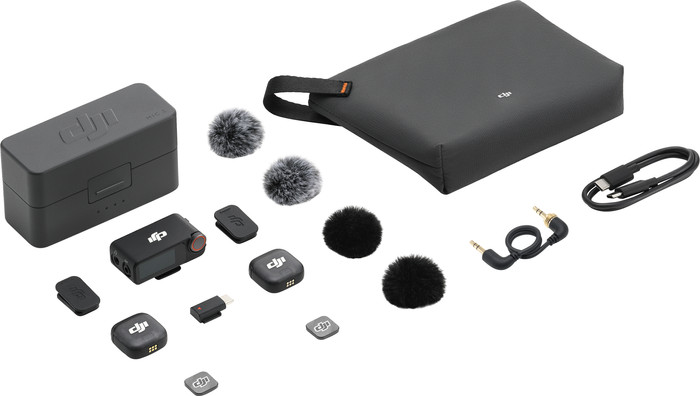 DJI Mic 3 + Charging Case accessory
