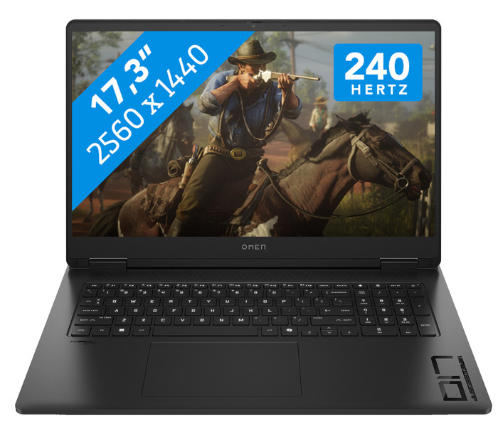 HP OMEN 17-db1075ng - 17.3 inches - AMD Ryzen AI 7 - 32GB RAM/1TB SSD - RTX 5070 Main Image