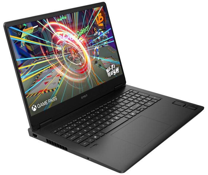 HP OMEN 17-db1075ng - 17.3 inches - AMD Ryzen AI 7 - 32GB RAM/1TB SSD - RTX 5070 left side