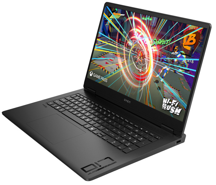 HP OMEN 17-db1075ng - 17.3 inches - AMD Ryzen AI 7 - 32GB RAM/1TB SSD - RTX 5070 right side