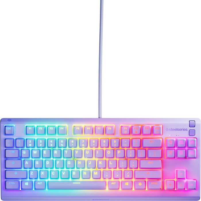 SteelSeries Apex 3 TKL Lavender QWERTZ Main Image